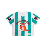 SW Tiny Turquoise Striped Jersey