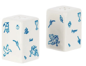 Blue/White Salt and Pepper Shakers